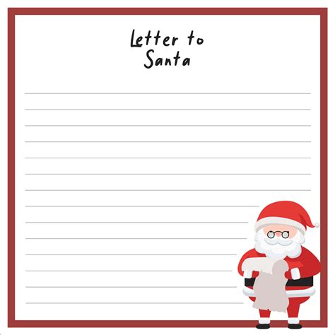 printable christmas letter templates
