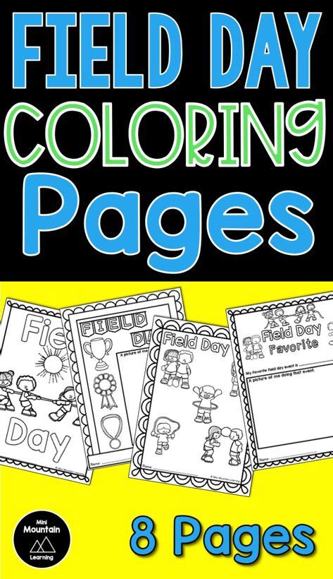 field day coloring pages field day  year coloring pages school
