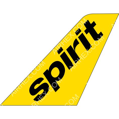 spirit airlines logo updated  airhex
