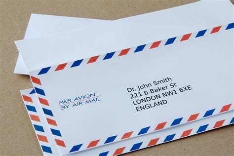 mail  international letter  everyday life