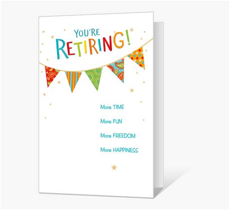 happy retirement card printable printable templates