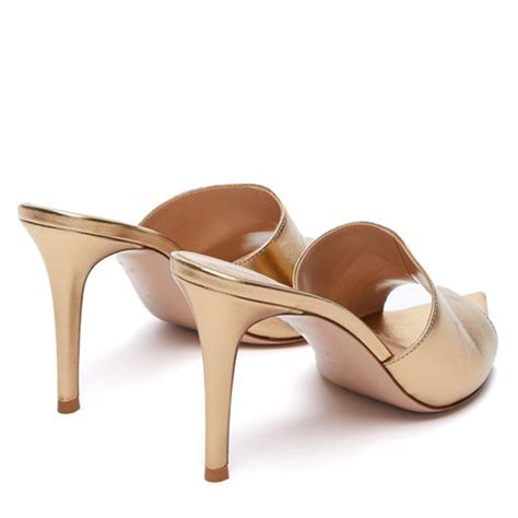Latest Pointed Open Toe High Heel Mules Sandals For Woman