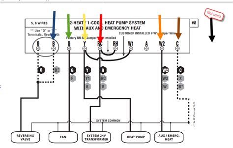 american standard heat pump schematic