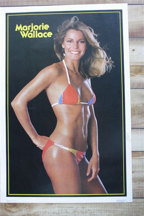 Large Sexy Poster Marjorie Wallace In Bikini Miss World