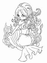 Jadedragonne Ausmalbilder Mermaids Getcolorings Sirene Colorir Sereias Sturmpfeil Digi Stamps Fatine sketch template