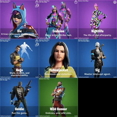Fortnite Daily Shop Which Skins And Items Are In The Fortnite Daily