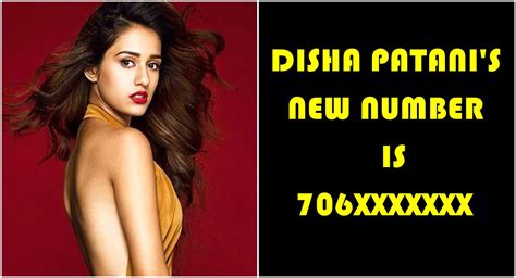 Disha Patani Shares Her Number On Instagram And Asks Her