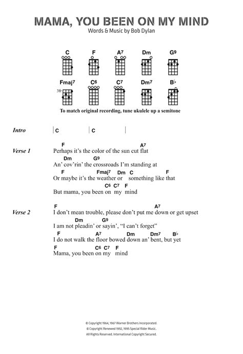 trouble  mind chords sheet  chords collection