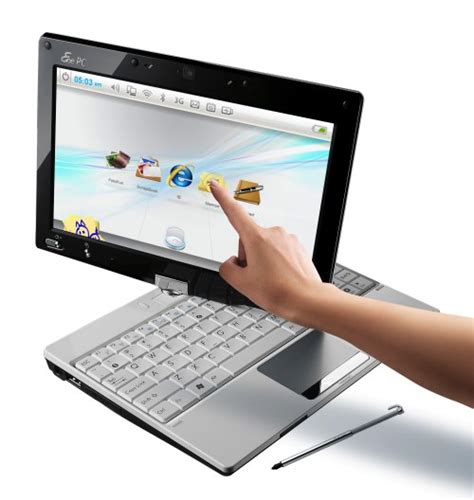 asus eee pc touch    tablet netbook reaches amazon tablet news