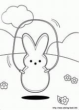 Marshmallow Peeps sketch template