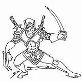 Ninja Coloring Pages Template Nunchucks sketch template