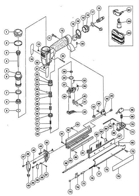 buy hitachi npa  gauge    micro pin replacement tool parts hitachi npa diagram