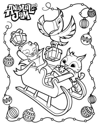 animal jam coloring pages  daily explorer animal jam coloring