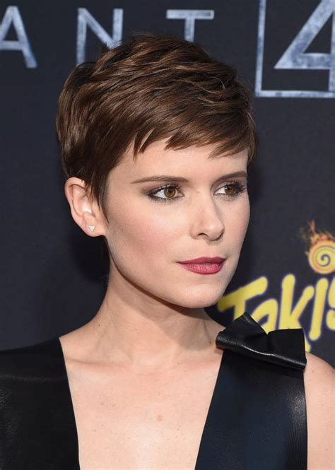 kate mara s textured pixie and more celebrity looks we loved this week