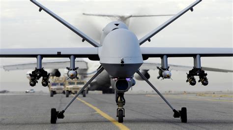 story     air force mq  reaper shot   drone   heat