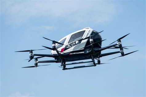 le taxi drone apparait dans le ciel autrichien