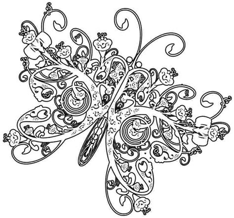 endless creations  butterfly coloring pages  printable