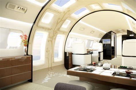 million dollar private jet    insane interior