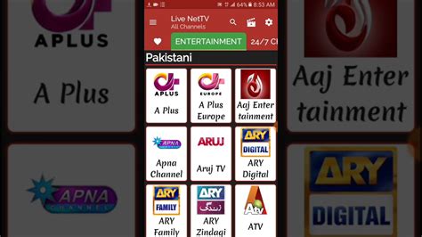 tv channels app  android  channels youtube
