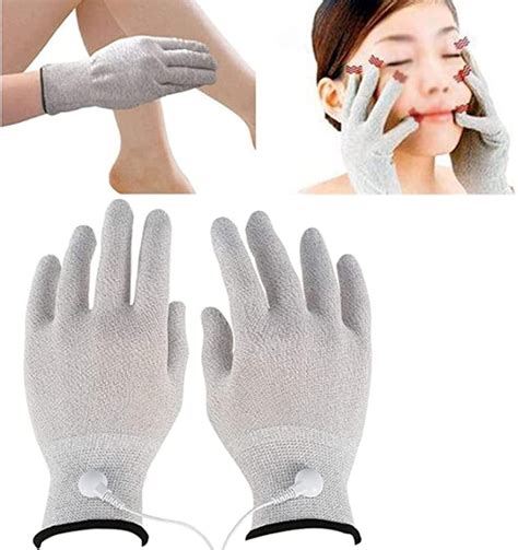 Electrode Gloves 1 Pair Tens Machine Conductive Electrode Massage