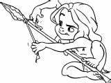 Coloring Spear Tarzan Young Wecoloringpage sketch template