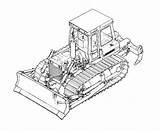 Bulldozer Liebherr Maintenance Dozer Drawing Manual Operation Getdrawings Tradebit sketch template