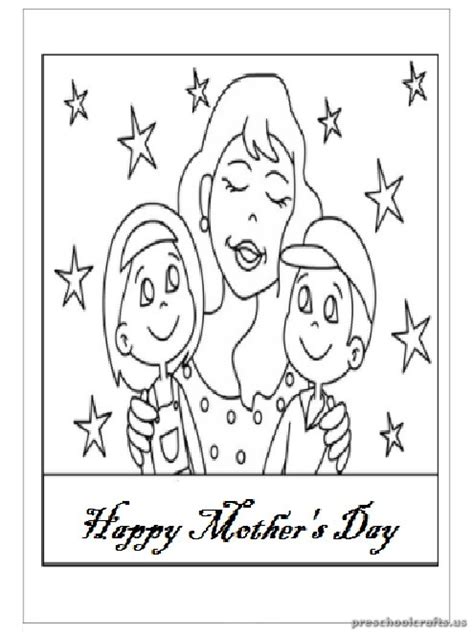 happy mothers day coloring pages  preschool preschool crafts