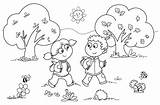 Coloring Kindergarten Pages Printable Kids Color Fun Preschool sketch template