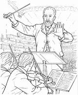 Coloring Composer Tchaikovsky Pages Printable Results Getdrawings sketch template