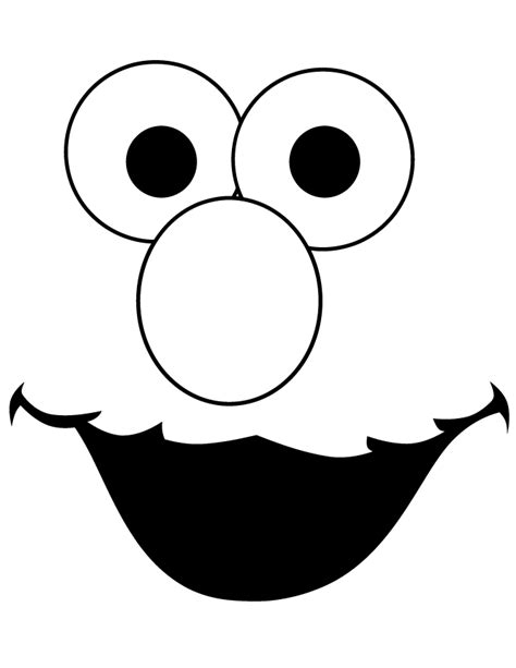 elmo coloring pages printable  coloring home
