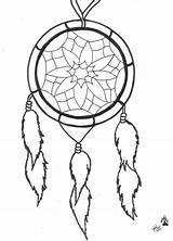Coloring Dreamcatcher Pages Dream Catcher Tattoo Drawing Popular sketch template