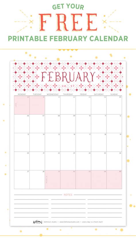 february planning  printable calendar budgeting worksheet
