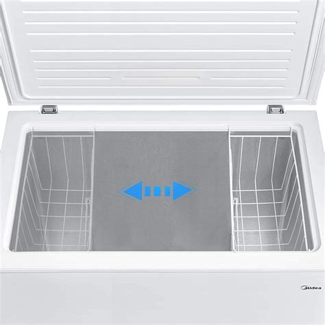 Buy Midea Mrc070s0aww Chest Freezer 7 0 Cubic Feet White Online In