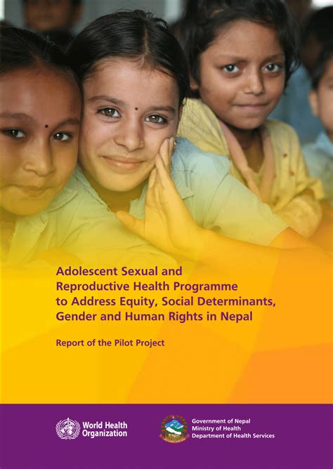 pdf adolescent sexual and reproductive health programme