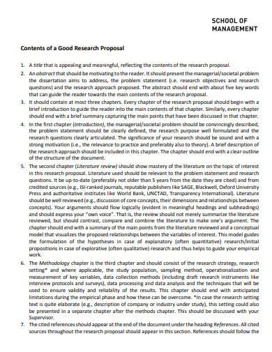 business research proposal templates   ms word