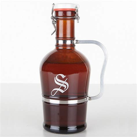 engravable beer growler  company store