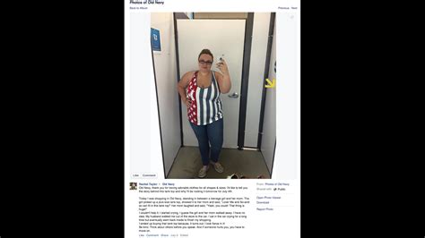 plus size woman stands up to old navy fat shaming cnn