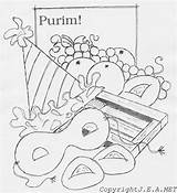 Purim Coloring Pages Kids Printable Colouring Coloringtop Sheets Printables Bible Print Craft Choose Board sketch template