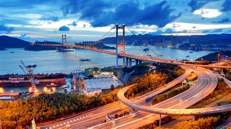 tsing ma bridge intelligent transportation systems hong kong