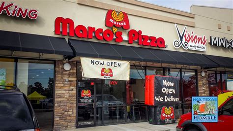 marcos pizza  open  atascocita dine  pickup  delivery