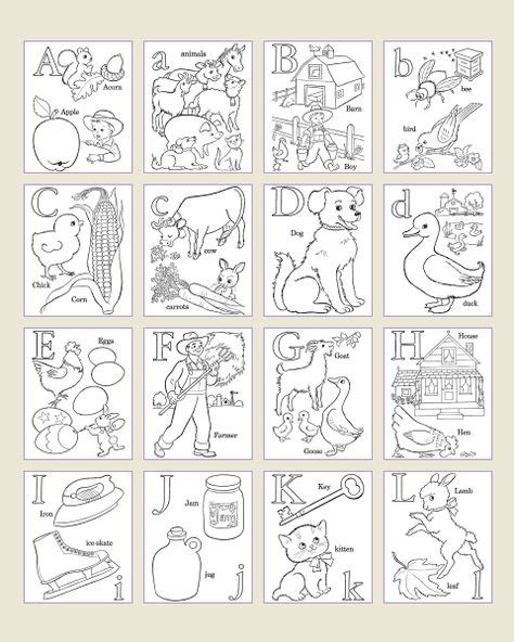 alphabet coloring pages sheets  pictures preschool stuff abc