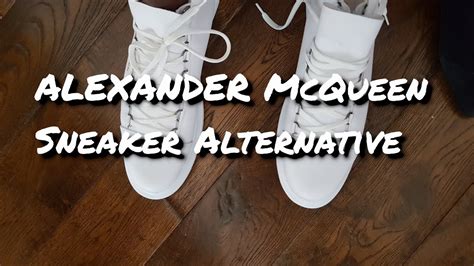 alexander mcqueen sneaker alternative youtube