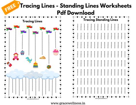 standing  worksheets  preschool  printable  tracing