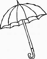 Umbrella Printable Clipartmag Colouring Library Wikiclipart sketch template