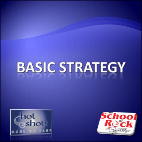 basic strategy  school  rock