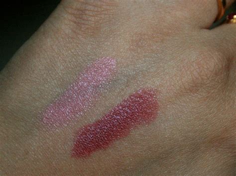 makeup beauty and more lancôme rouge in love lipsticks in 307 sweet embrace 275 jolie rosalie