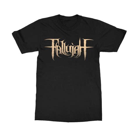 fallujah logo  shirt black unique leader