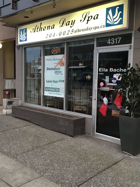 athena day spa opening hours  hastings st burnaby bc