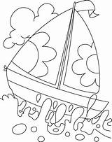 Water Coloring Pages Drawing Getdrawings Falling sketch template