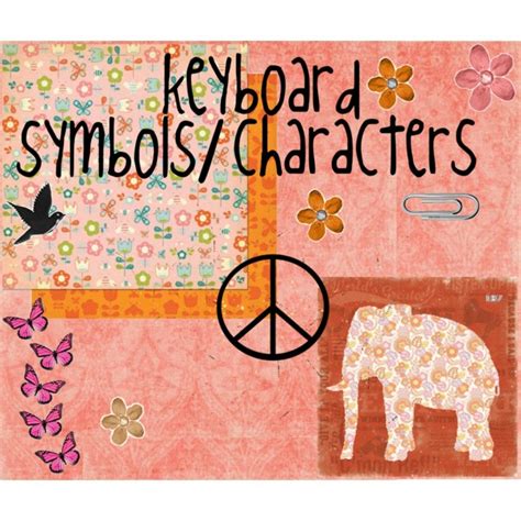 keyboard symbols characters keyboard symbols symbols character